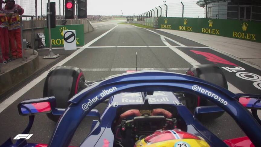 CHINESE GP: Alex Albon's epic drive from the pits to the points