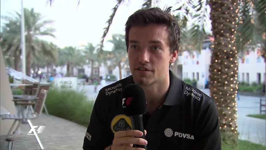 Jolyon Palmer discusses his role at Lotus