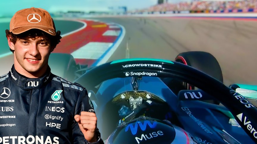 ONBOARD: Antonelli’s 2026 Pirelli Pole Position Award lap at the United States Grand Prix