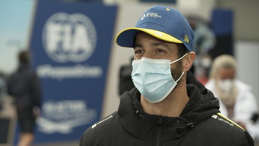 Daniel Ricciardo: 'First 500m ended in disaster' at Turkish GP