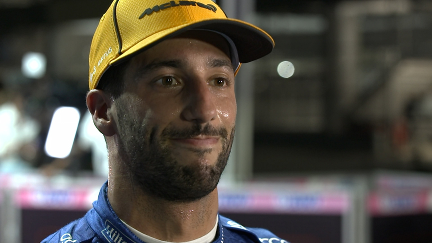 Daniel Ricciardo: 'We were easily through' to Q3 until car damage on last hot lap in Jeddah