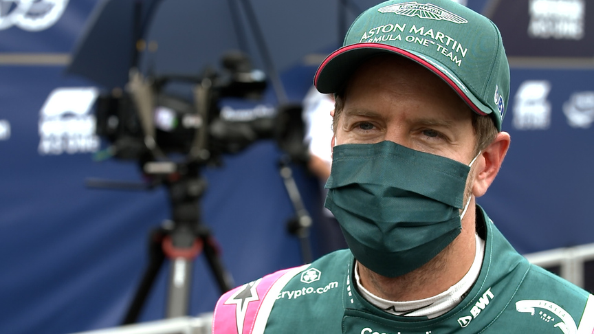 Sebastian Vettel struggling with front end in French GP qualifying