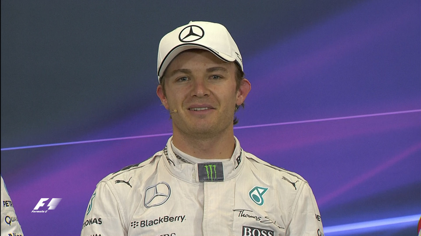 Nico Rosberg Interview nach dem Qualifying in Mexiko