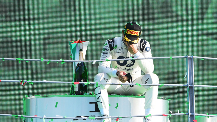 Pierre Gasly on his Monza miracle