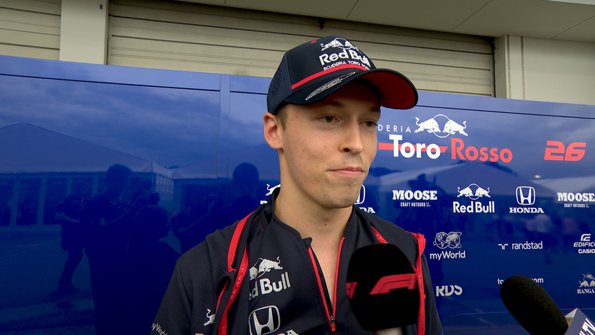 Daniil Kvyat: FP2 'a decent step forward'