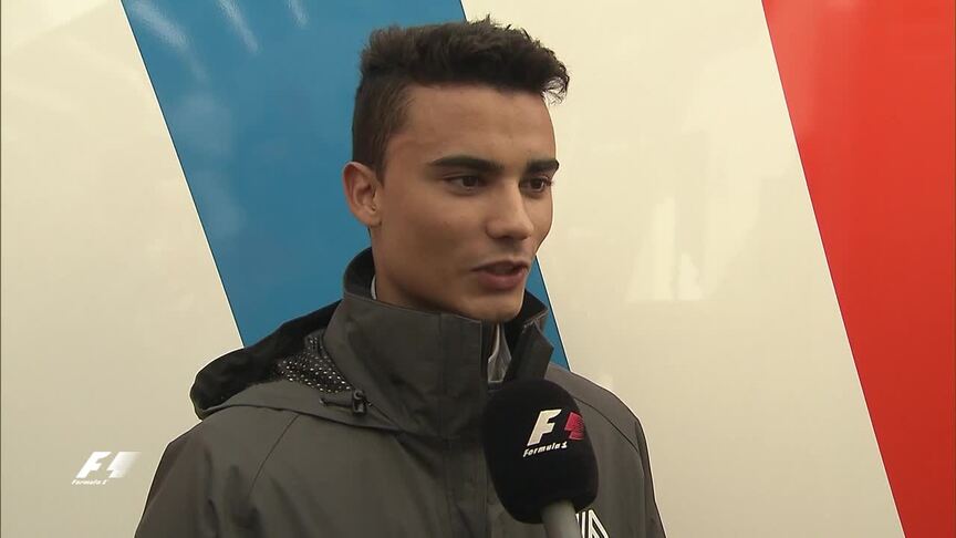 Pascal Wehrlein's first morning as an F1 driver