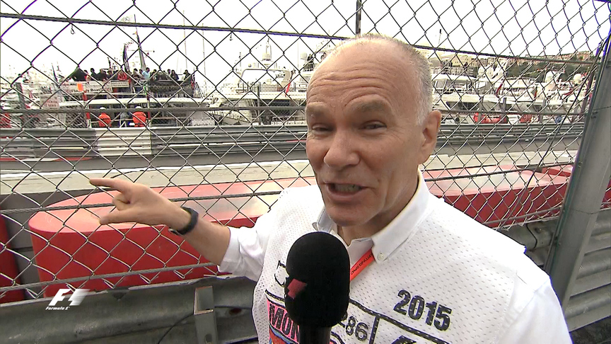 Turn analysis in Monaco as chosen by Carlos Sainz