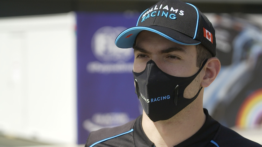 Nicholas Latifi feels new tyres 'could spice things up' at Silverstone