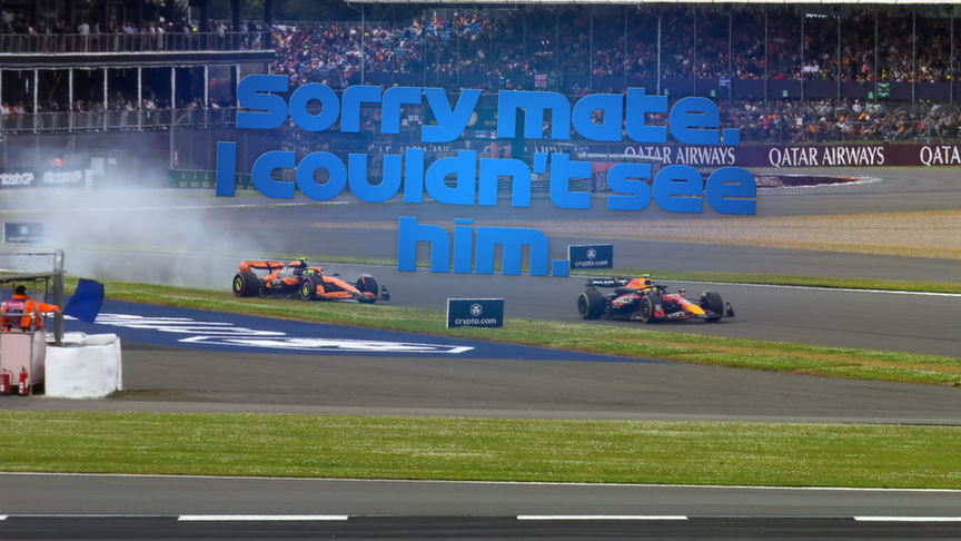 2024 British GP FP1: Hadjar apologises after high speed near miss with Norris