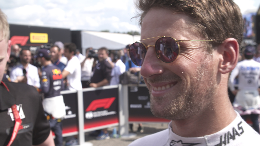 Romain Grosjean: The midfield battle is 'super-tight and super-exciting'