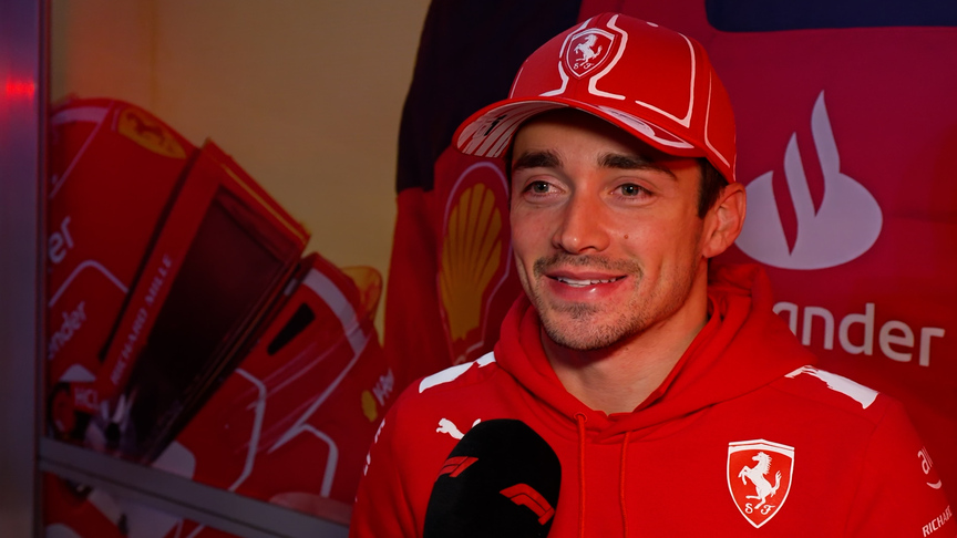 Leclerc: ‘In qualifying we’ll be there… in race pace I think Red Bull are still too strong’