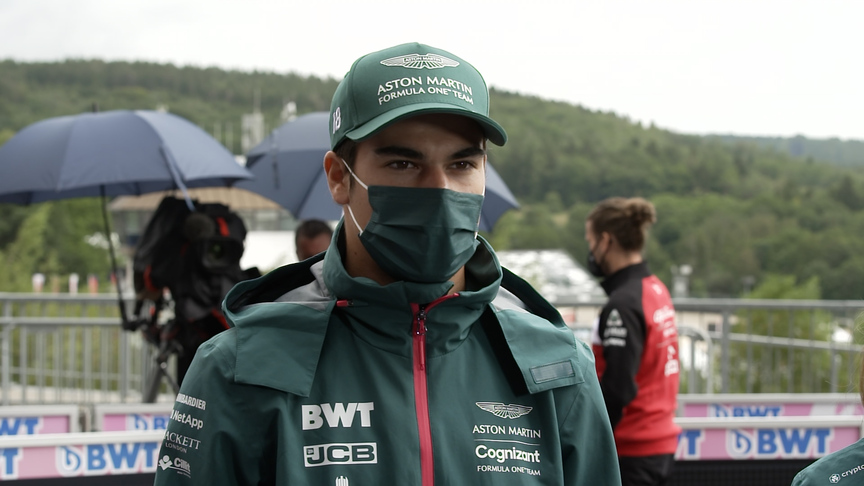 Lance Stroll 'still confident' despite five-place grid penalty at Belgian GP