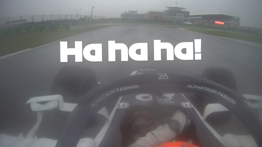 2020 Turkish Grand Prix FP3: Kvyat's 'ice driving' drift