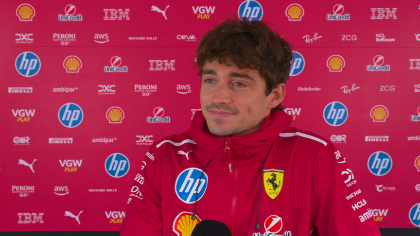 Leclerc 'confident' that Ferrari upgrades 'going in the right direction'