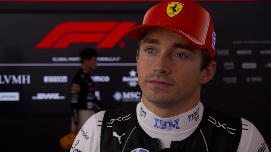 P4 Leclerc: ‘I was just hoping for a Safety Car at the right moment’