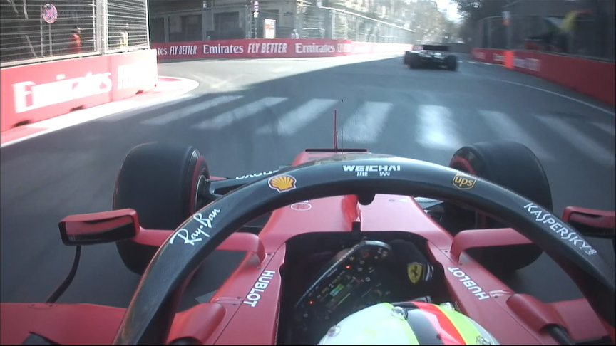 Qualifying: Hamilton reverses towards Vettel after Turn 3 off