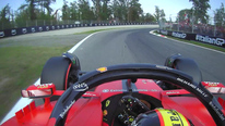 ONBOARD: Carlos Sainz’s 2023 Pirelli Pole Position Award lap at the Italian Grand Prix