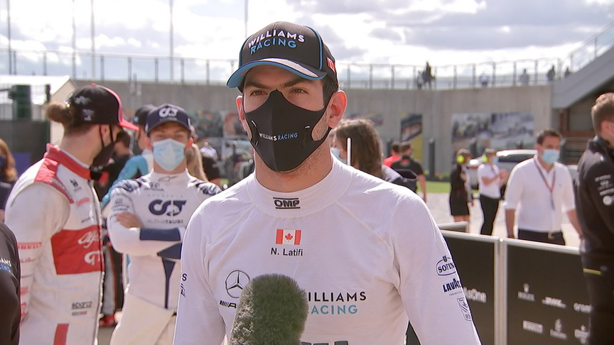 Nicholas Latifi: Williams driver says his car felt 'alive'