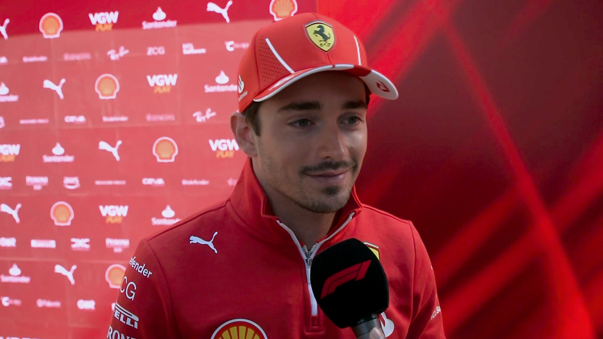 Charles Leclerc 'fully convinced' Ferrari are moving in the right direction
