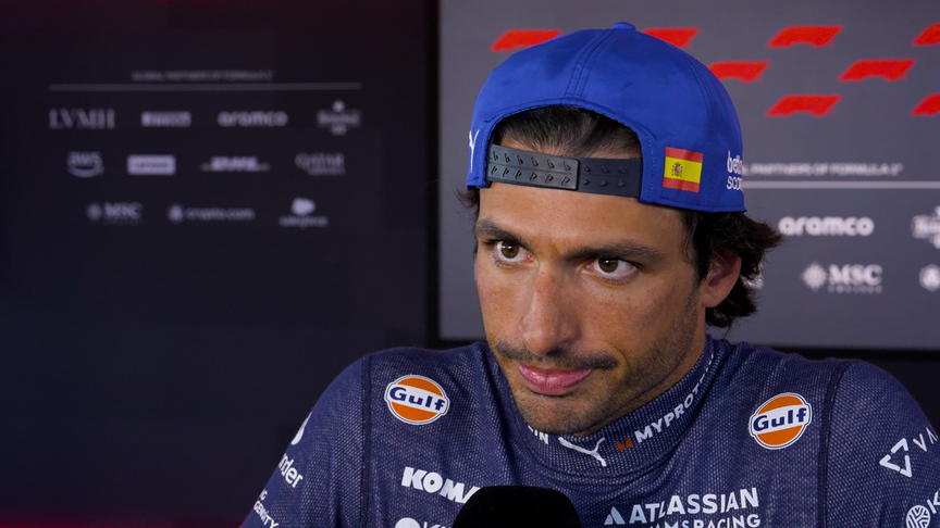 Sainz pleased with ‘encouraging day’ after going P3 in both Friday practice sessions