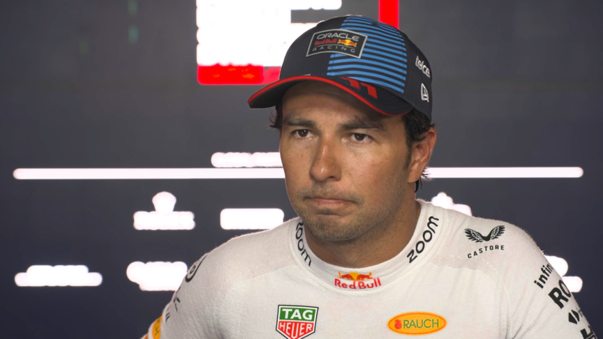 Perez: 'we are a bit on the backfoot'