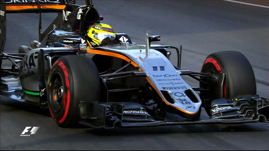 Your Driver of the Day for Europe - Sergio Perez