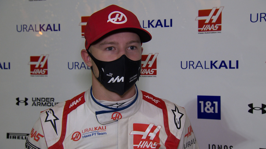 TESTING DAY 1: 'Amazing first day' for Nikita Mazepin