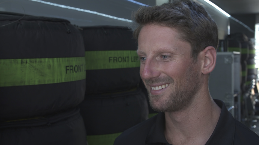 Romain Grosjean: 'The feeling in the car was really good' today