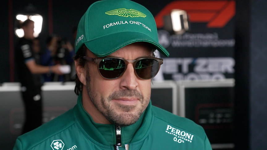 Alonso arrives to Silverstone with 'confidence' in the Aston Martin package