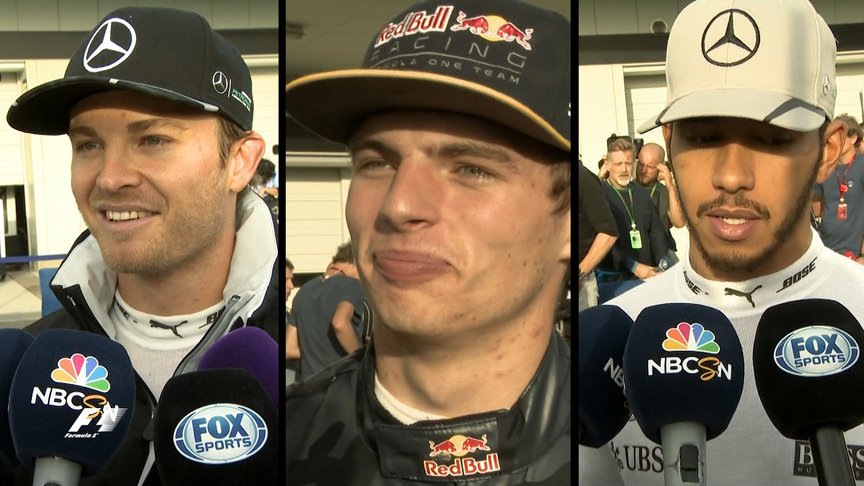 Drivers report back after the race in Japan