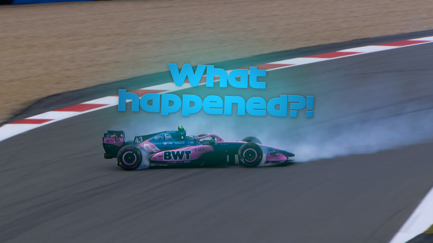 2026 British GP Qualifying: Colapinto spins in Q1