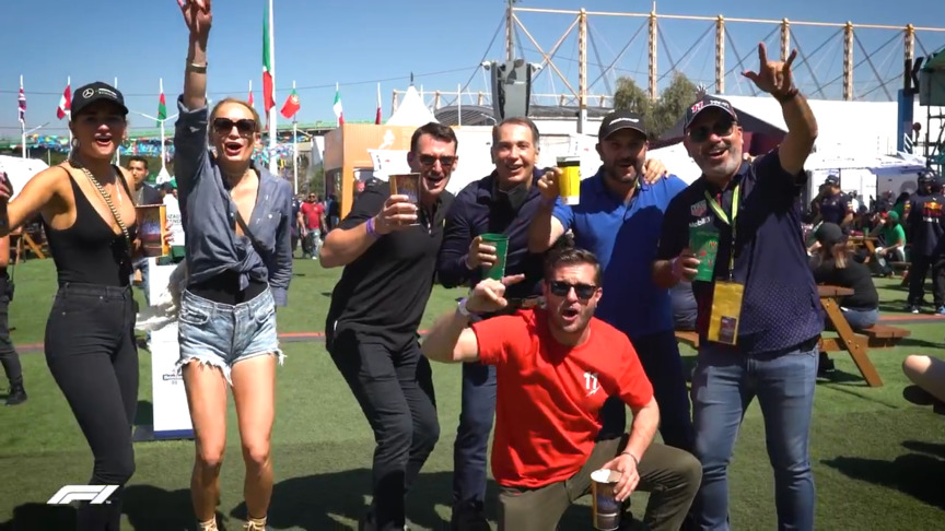 F1 Fan Zone thrills Mexico City Grand Prix crowd