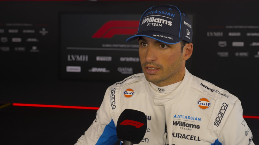 Williams need improvement on high fuel pace in Japan – Sainz