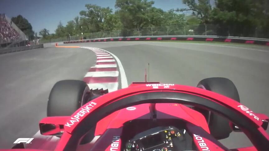 ONBOARD: Sebastian Vettel's Canada pole lap