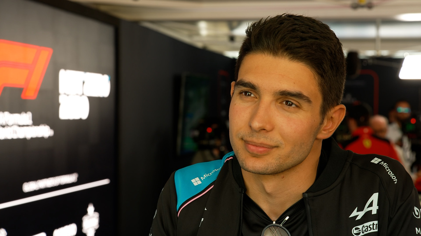 'It's awesome' exclaims Esteban Ocon following the news of Hollywood stars investing in Alpine