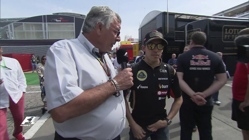 Race Day Driver Arrivals - Spain 2014