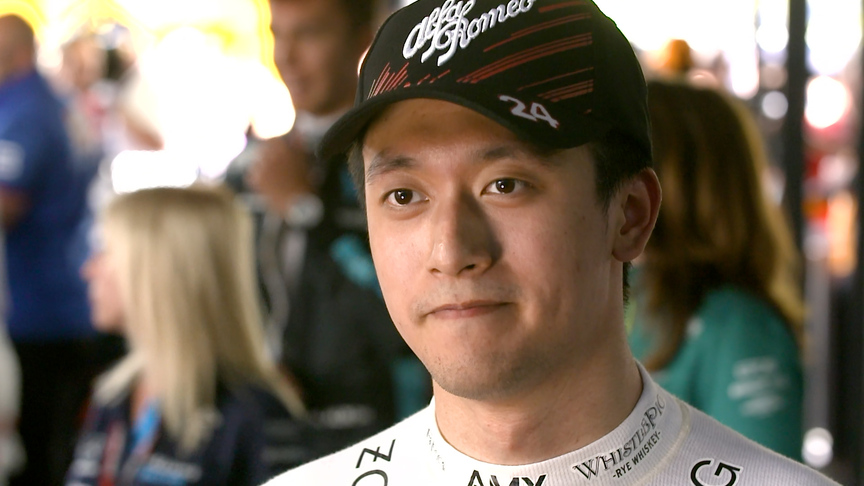 Zhou reveals he had to do a full restart procedure on his Alfa Romeo after his engine died on the Sprint formation lap