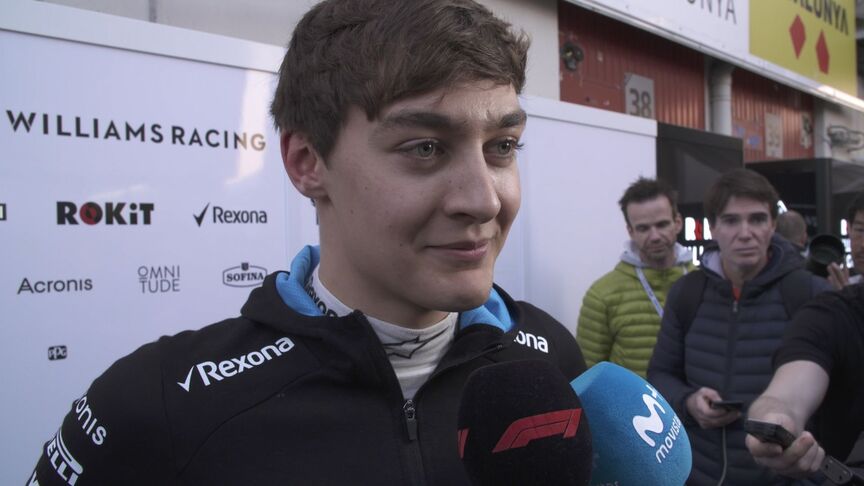 George Russell - 'You don't get points for testing'