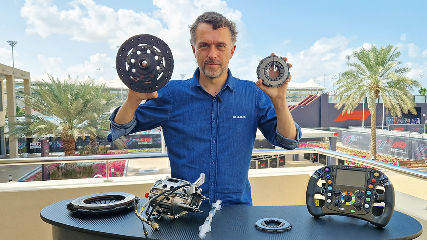 Albert's Tech Demo: What's inside an F1 clutch? | Crypto.com