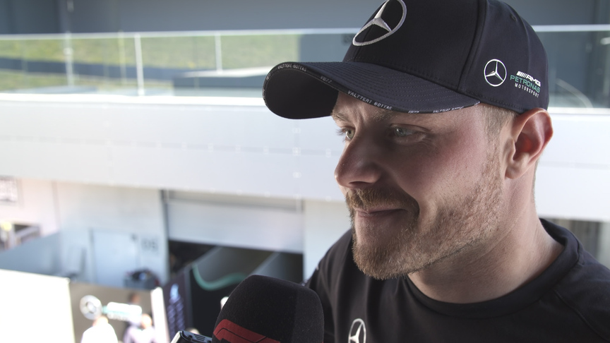 Valtteri Bottas: The feeling in the car was good until the crash