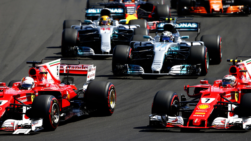 Re-live last year's race in Hungary