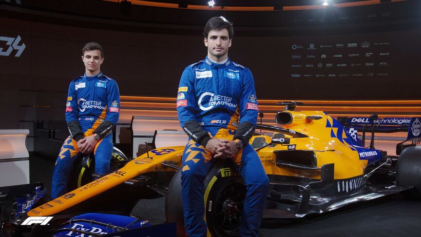 McLaren unveil new livery for 2019