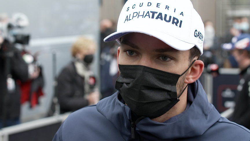 Pierre Gasly laments wet tyre choice at Emilia Romagna GP start
