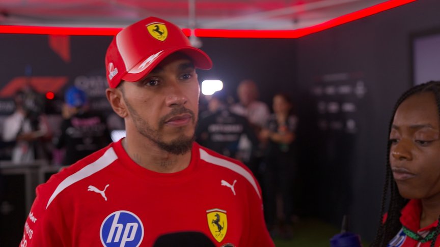 P6 Hamilton: I was a sitting duck on the last run’