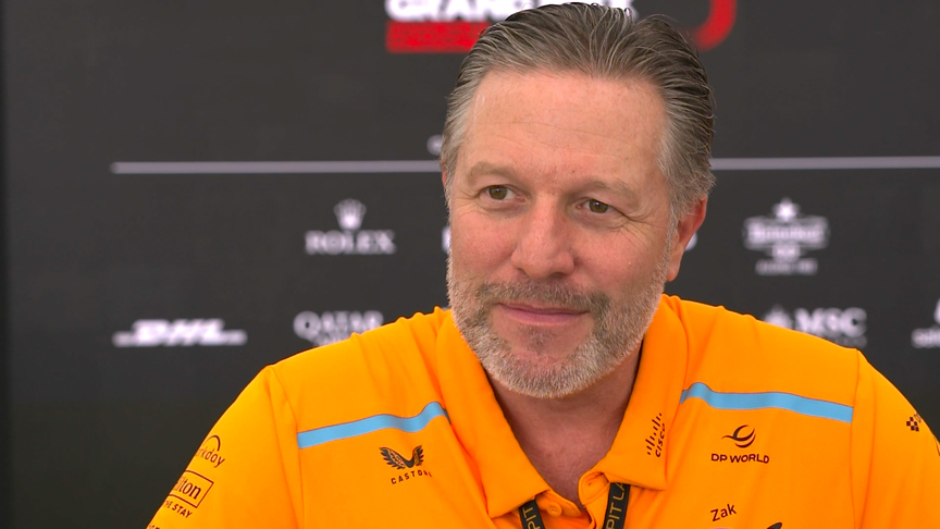 McLaren boss Brown still wary of Red Bull and Ferrari in battle for the constructors’ title