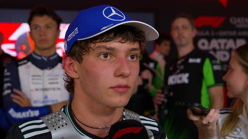 Antonelli takes ‘good learnings’ from ‘very tricky’ run to P6 in the Sprint