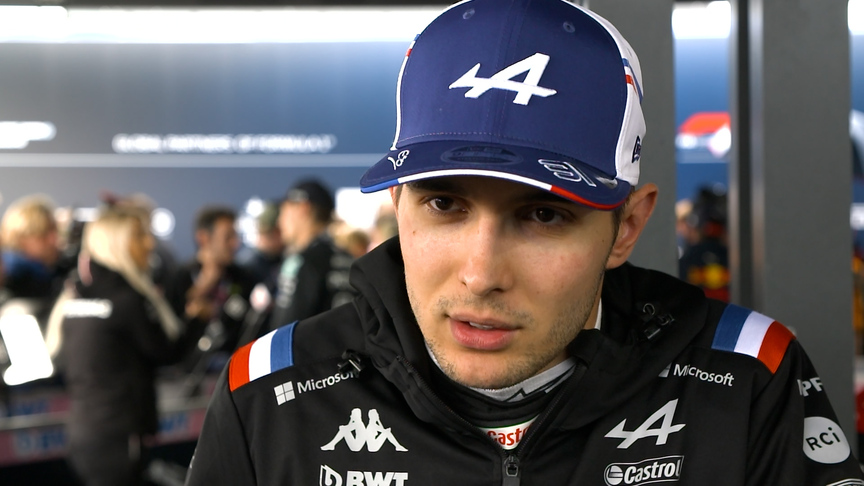 Esteban Ocon 'not satisfied' after P9 in Hungary