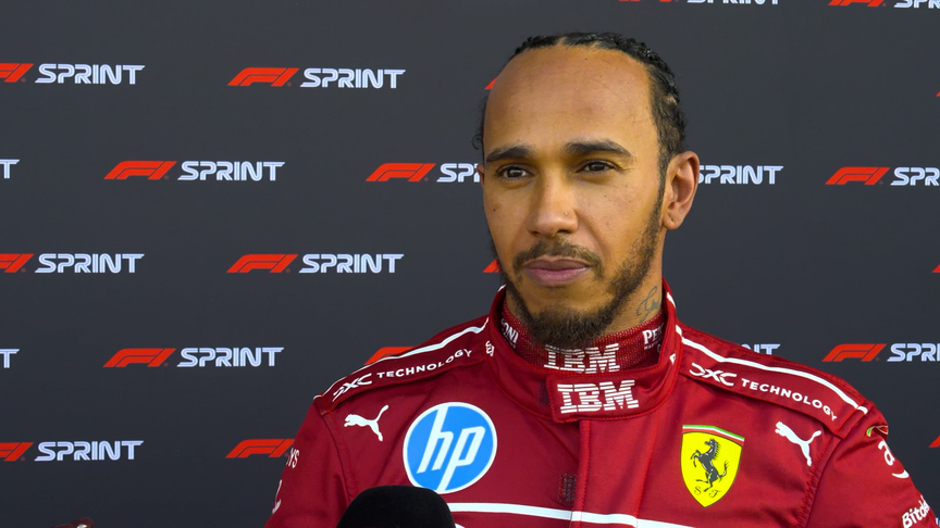 Hamilton 'gobsmacked' to be on pole for Shanghai Sprint