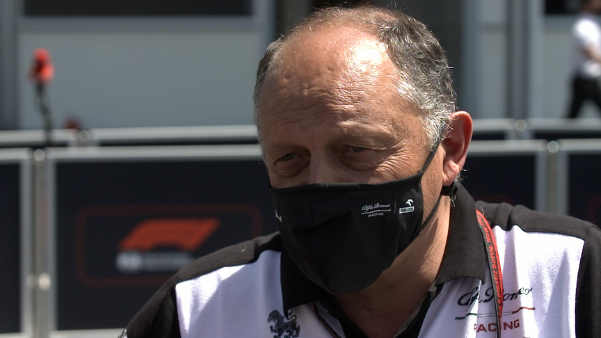 Frédéric Vasseur praises Giovinazzi for 'doing a very good job this season'