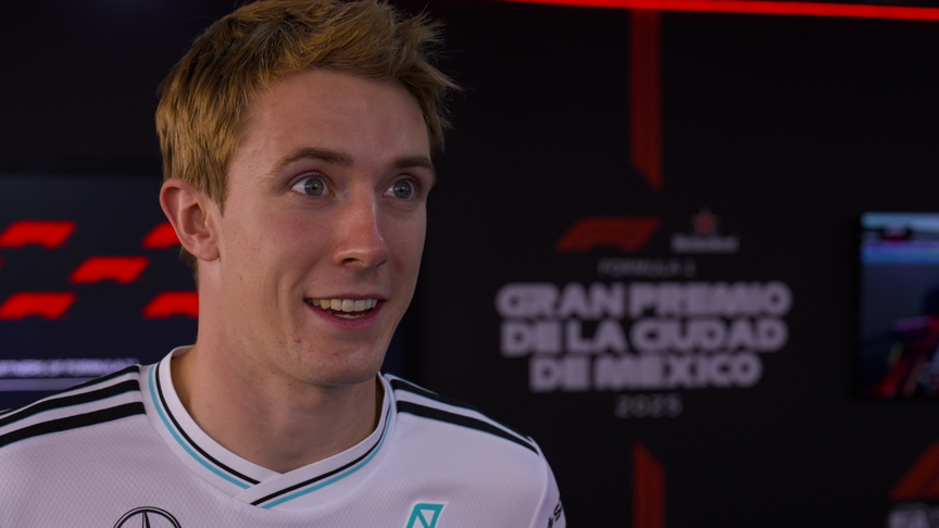 ‘You always want more’ – Mercedes reserve driver Fred Vesti on his FP1 run in Mexico